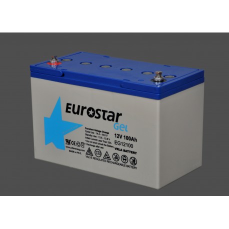 Eurostar 12V 100A Jel Tip Akü